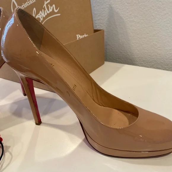 Christian Louboutin New Simple Pump 120 Patent in Calf -Size 39 - Picture 6 of 14